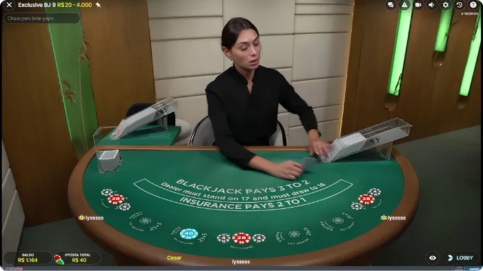 grato win Blackjack dal vivo