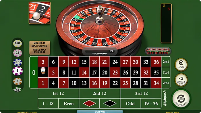 gra to win gioco Roulette